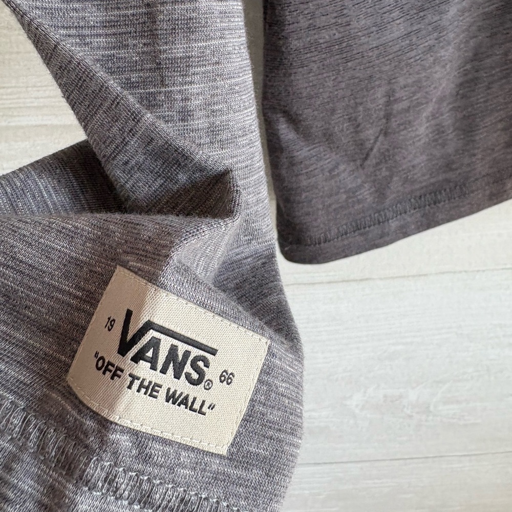 Vans Heather Gray Men's Hoodie - Picture 5 of 5